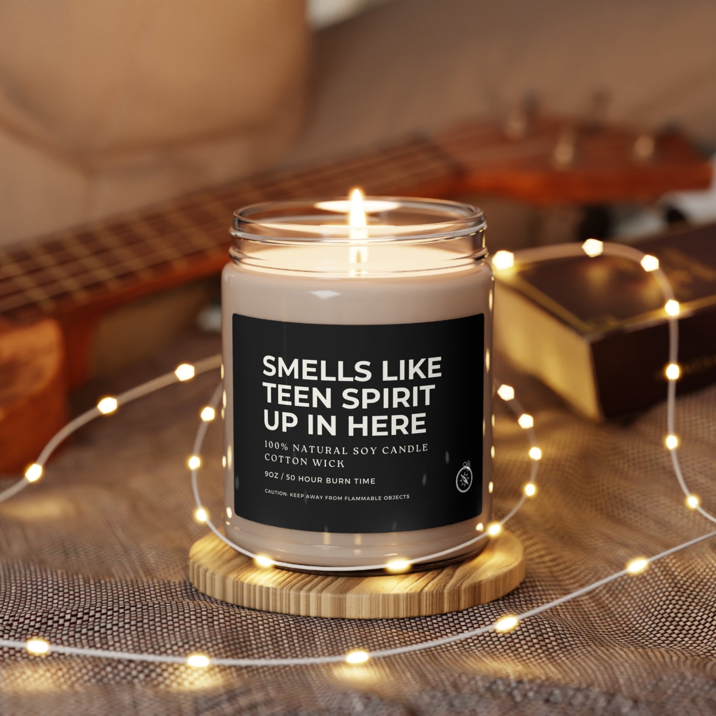 Smells Like Teen Spirit Up In Here Scented Soy Candle, 9oz